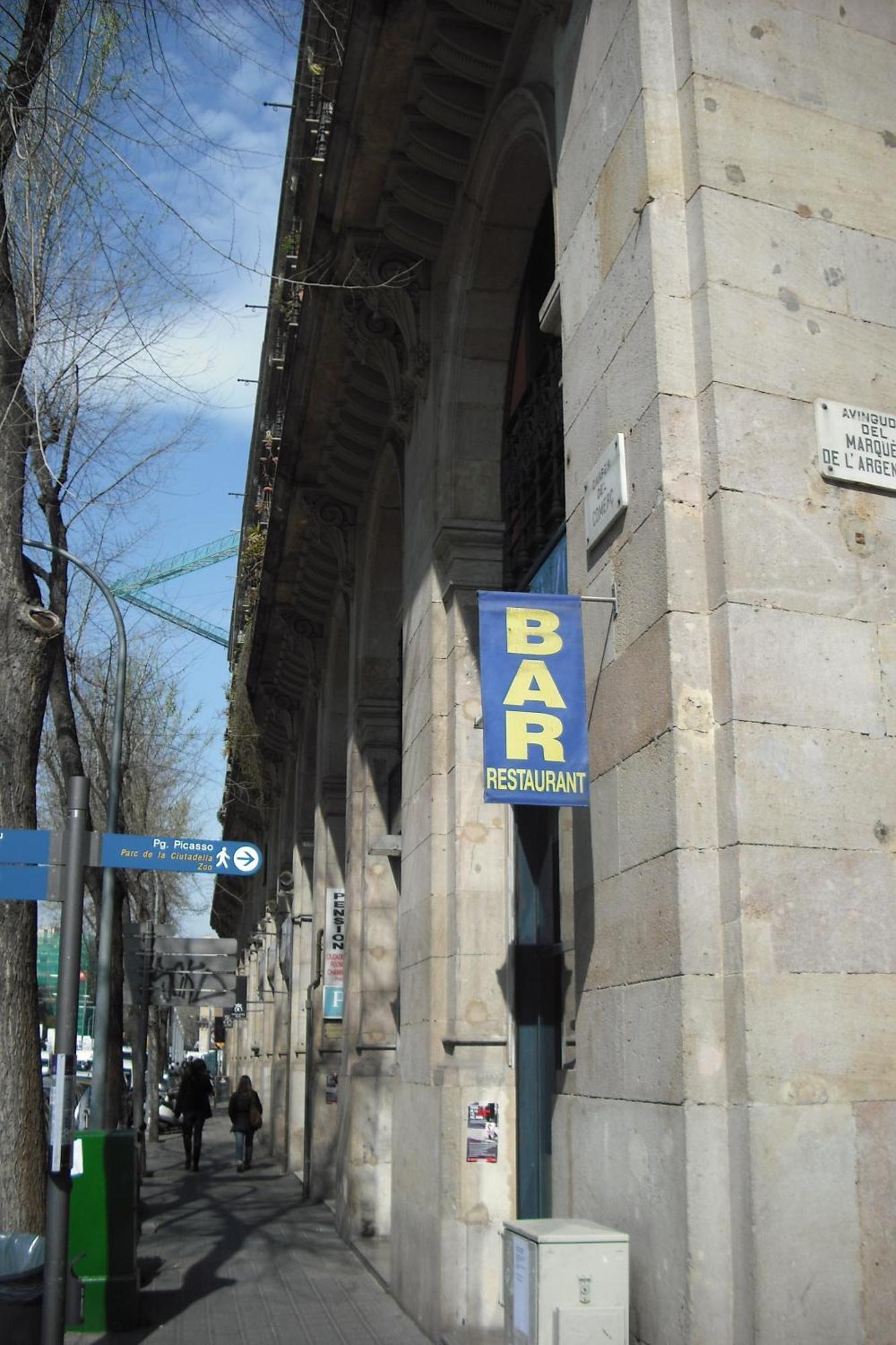 Pension Ciudadela Barcelona Kültér fotó